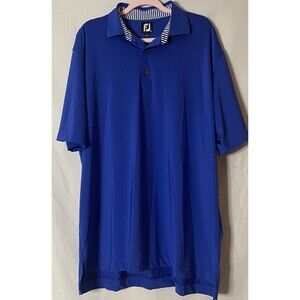Foot Joy Men’s Polo Size XLarge With Logo Golf Business Lightweight Golf Polo